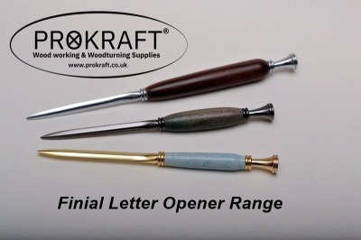 Premium Woodturning Letter Opener Kits